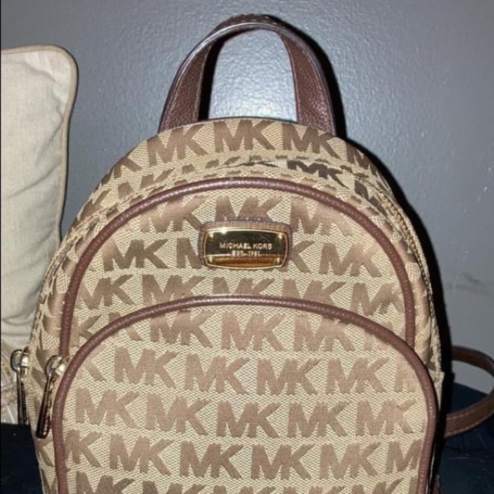 michael kors backpack please read
